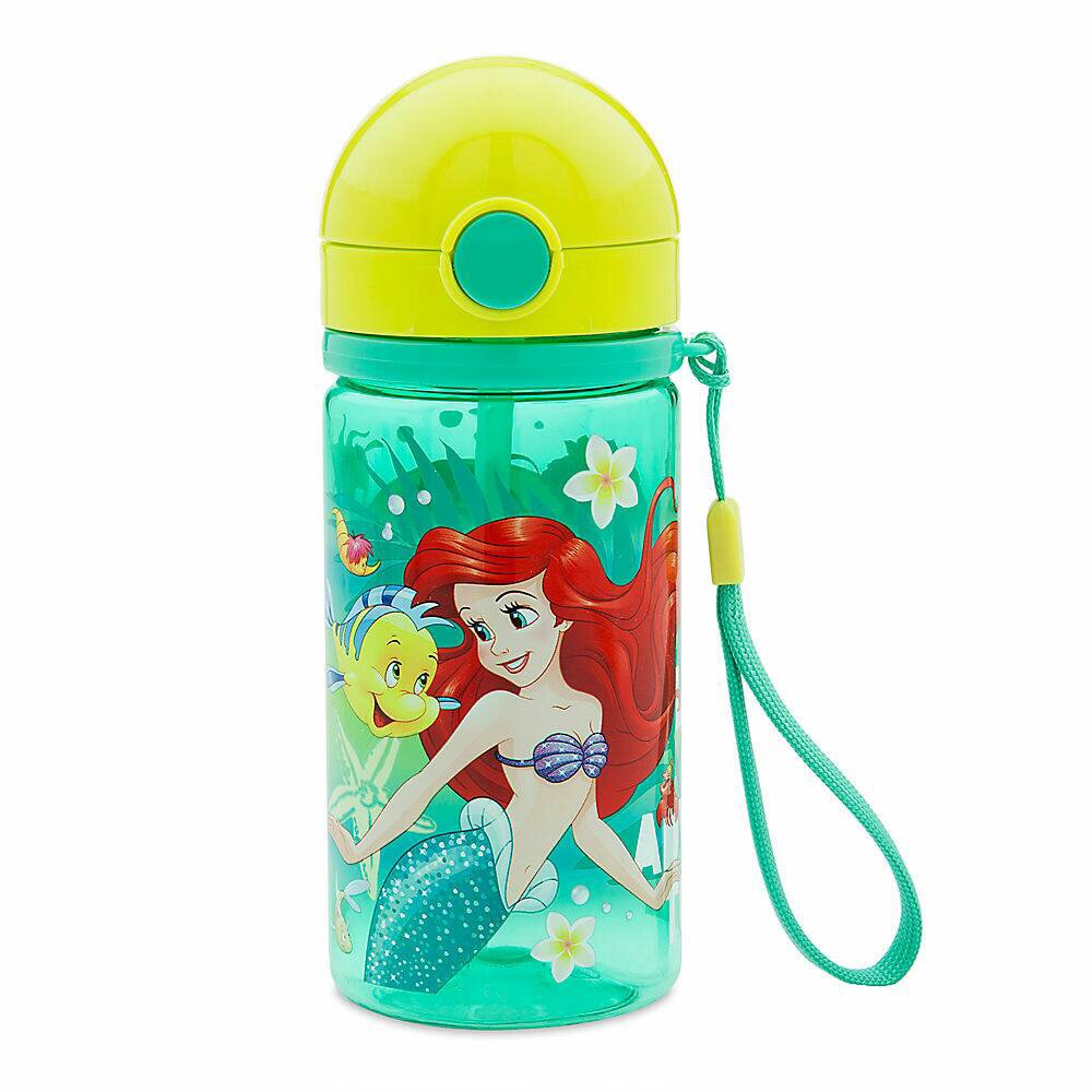 กระติกน้ำพร้อมหลอดดื่มน้ำ Disney Canteen for Kids (The Little Mermaid Ariel)