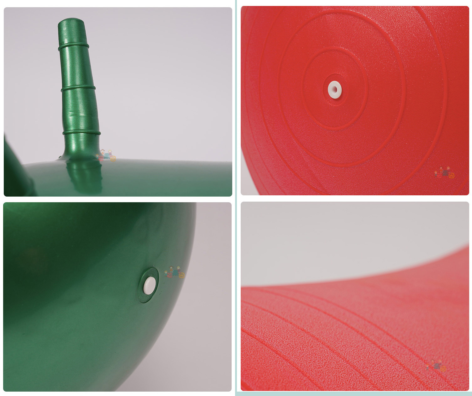 ทรงถั่ว ลูกบอลกายภาพบำบัด ฝึกการทรงตัว Peanut Ball with Pump