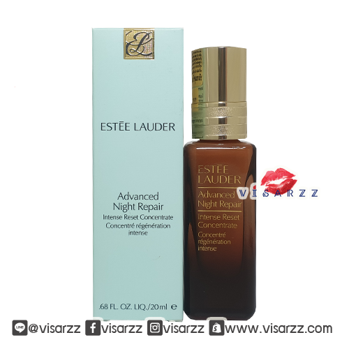 (ใหม่ล่าสุด) Estee Advanced Night Repair Intense Reset Concentrate 20mL ทรีทเม้นท์รีเซ็ตผิวยามค่ำคืน ให้รู้สึกสบายและดูมีสุขภาพดีได้อีกครั้ง มอบสมดุลผิวและปลอบประโลมผิวที่ถูกทำร้ายอย่างรวดเร็ว