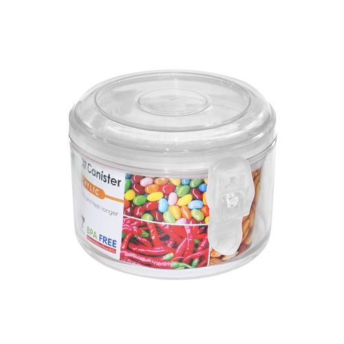 P01246 ขวดโหลสูญญากาศฝาล๊อคได้ จุ 0.95 ลิตร (กว้าง 13.5* ยาว 15* สูง 10 cm) เกรดเอ หนา สีสวย No.8137 ราคาส่งต่อ 12 ใบ: เฉลี่ย 75 บ/ใบ ขายส่งพลาสติกเกรดห