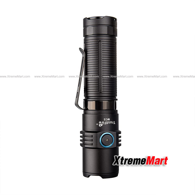 ไฟฉาย TrustFire MC5 Mini Flashlight 3300 lumens flashlight Magnetic-Charging torch with 21700 battery (ชุดละ)