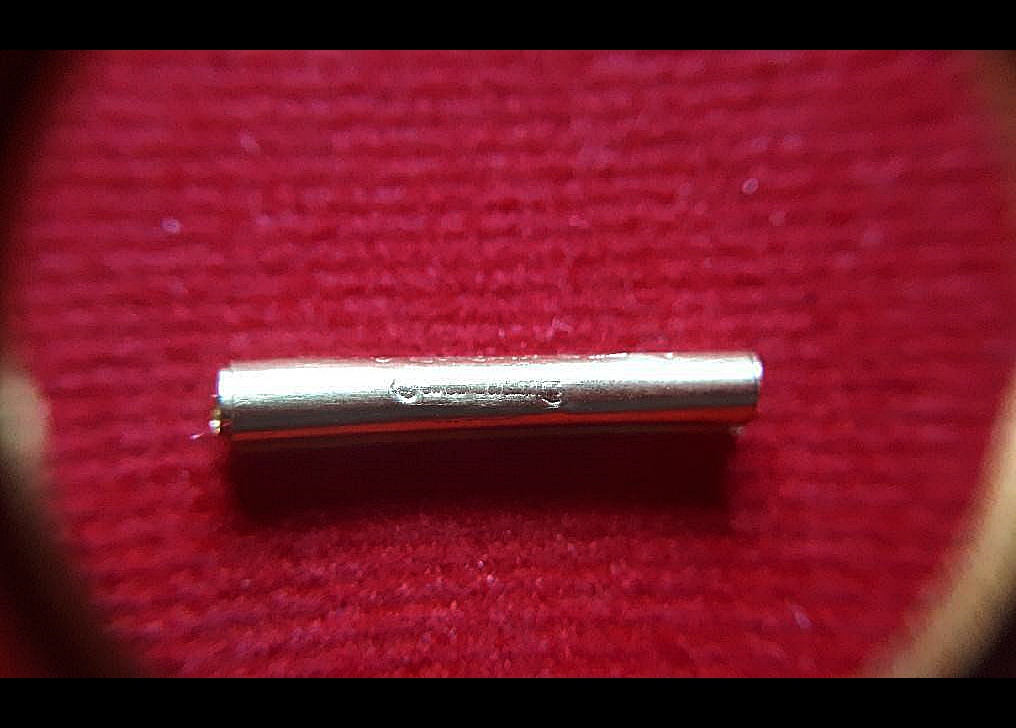 ตะกรุด ฉุดเงินล้าน เนื้อทองเหลือง (ยาว1.5ซม) ปี2563 - (เป็นมหาลาภ บูชาควบกับคาถาเงินเงินล้าน)