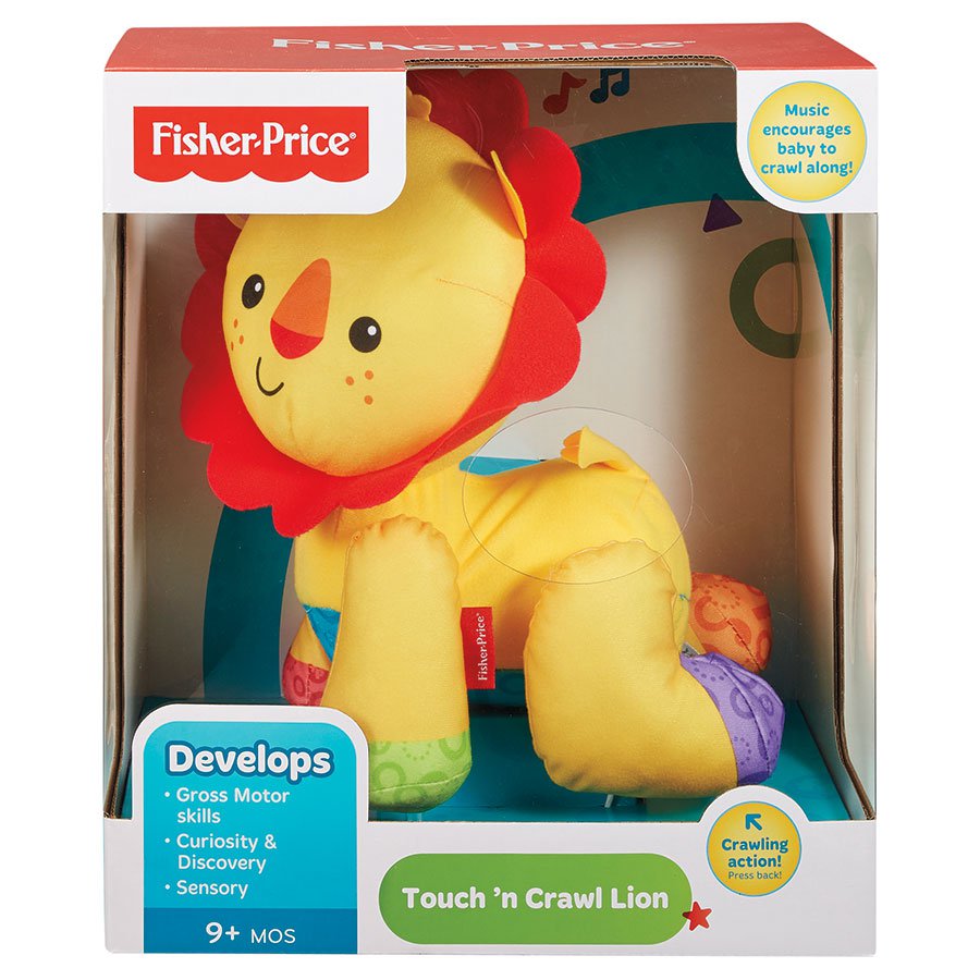 สิงโตชวนคลานสุดน่ารัก Fisher-Price Touch 'n Crawl Lion