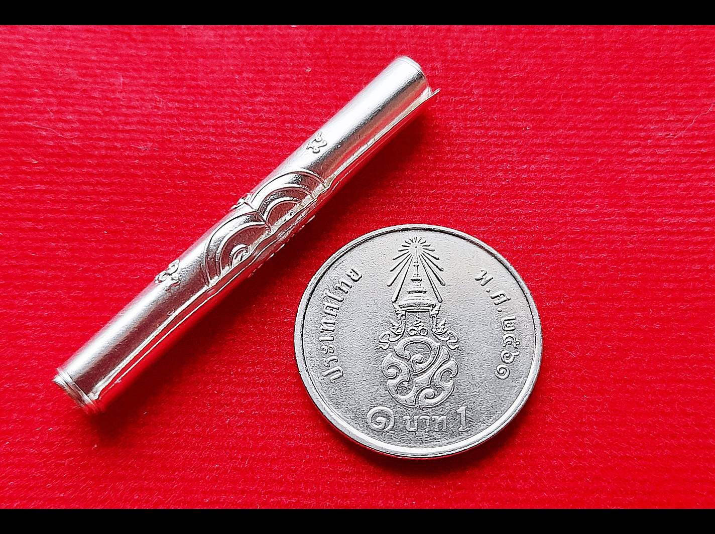 ตะกรุดเทพรัญจวน เนื้อเงินแท้ ((วิชาเสน่ห์เมตตา สายหลวงปู่ทิม วัดระหารไร่ เสน่ห์แม้แต่เทพยังทนไม่ได้) ปี2563 #รับประกันแท้