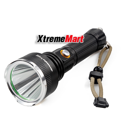 ไฟฉาย Sky-Wolf Waterproof 8000LM XML T6 LED 3 Modes Flashlight Rechargeable 18650 Torch Lamp
