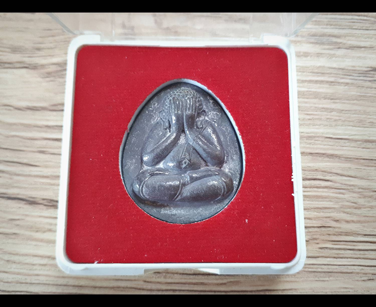 พระปิดตา(จัมโบ้) มหาเศรษฐีเงินล้าน รุ่น2 เนื้อชินตะกั่ว(ตะกั่วผสมเงิน)(ตะกั่วรับพลังงานได้ดีรองจากทองคำ) ปี2555 #รับประกันแท้ - หลวงพ่อเล็ก วัดท่าขนุน