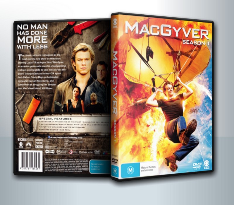 MacGyver Season 1 แมคกายเวอร์ ยอดคนสมองเพชร ปี 1 ( 3 DVD )