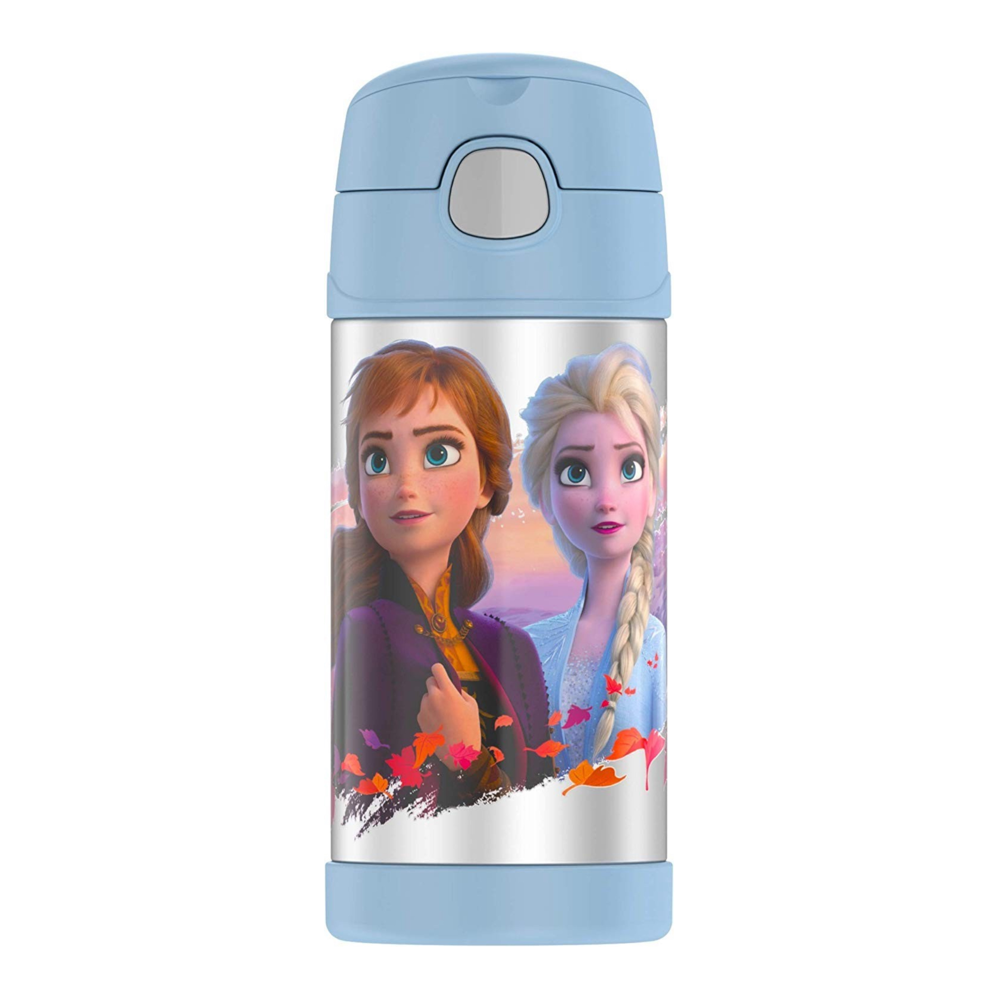 กระติกน้ำสเตนเลสรักษาอุณหภูมิ Thermos Frozen 2 FUNtainer Vacuum Insulated Stainless Steel Bottle 12OZ