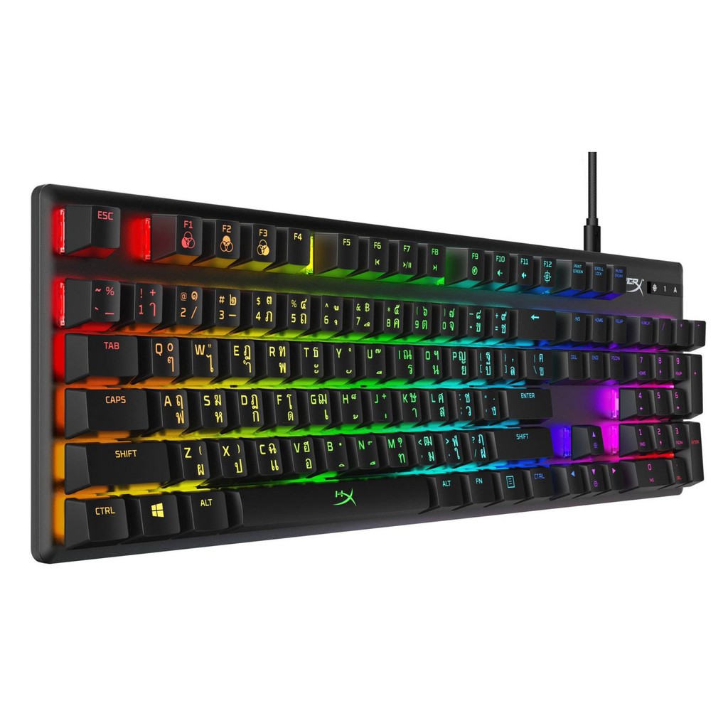 (TH) HyperX Alloy Origins Mechanical Gaming Keyboard #คีย์บอร์ดเกมมิ่ง แมคคานิค