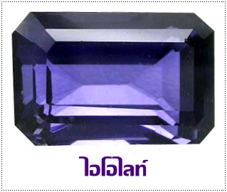  พลอยไอโอไลต์(Iolite)