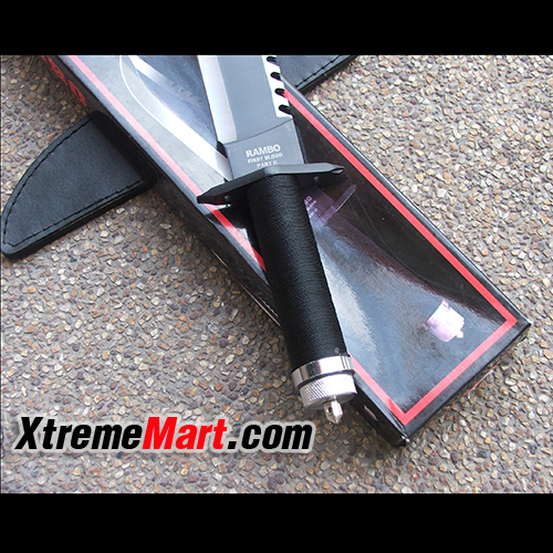 มีดเดินป่า Rambo First Blood II - Rambo 2 Survival Knife & combat knife & outdoor knife & tactical knife & hunting knife ( OEM Top Quality )