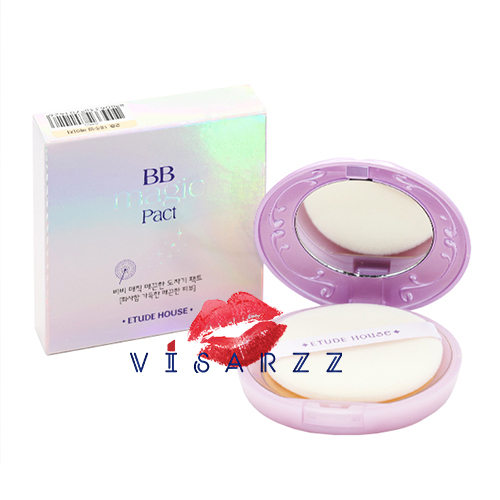 Etude House BB Magic Pact 15g # 2 ผิวขาวเหลือง - ผิวสองสี แป้งผสม BB รองพื้น ช่วยให้หน้าเรียบเนียนได้ในขั้นตอนเดียว