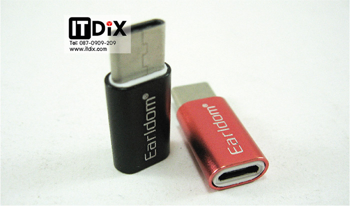 ตัวแปลง Earldom Switch Micro to Type C Adapter