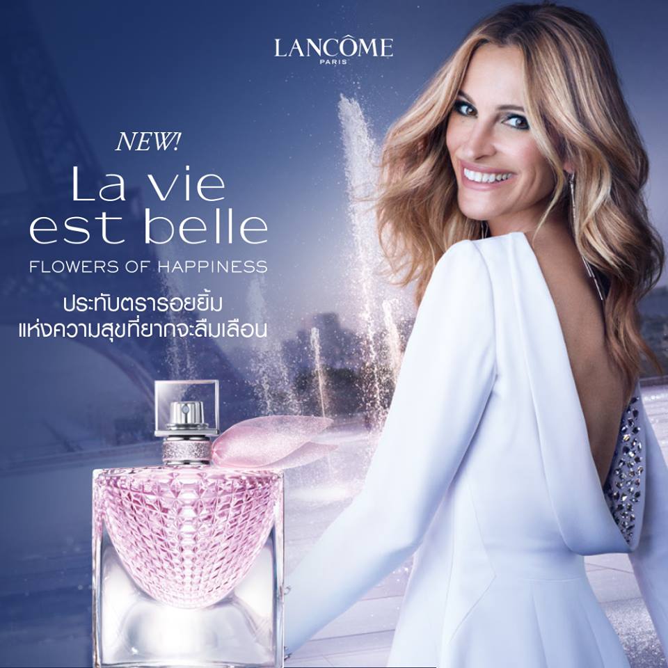 (กล่องเทสเตอร์ ลดพิเศษ 45%) Lancome La Vie Est Belle Flower of Happiness EDP 75mLน้ำหอมที่สะท้อนตัวตนของผู้หญิงทุกคนผ่านรอยยิ้มแห่งความสุข ให้คุณได้สัมผัสกลิ่นหอมอันรื่นรมย์ที่ช่วยเปล่งประกายความสุขขั้นสุด
