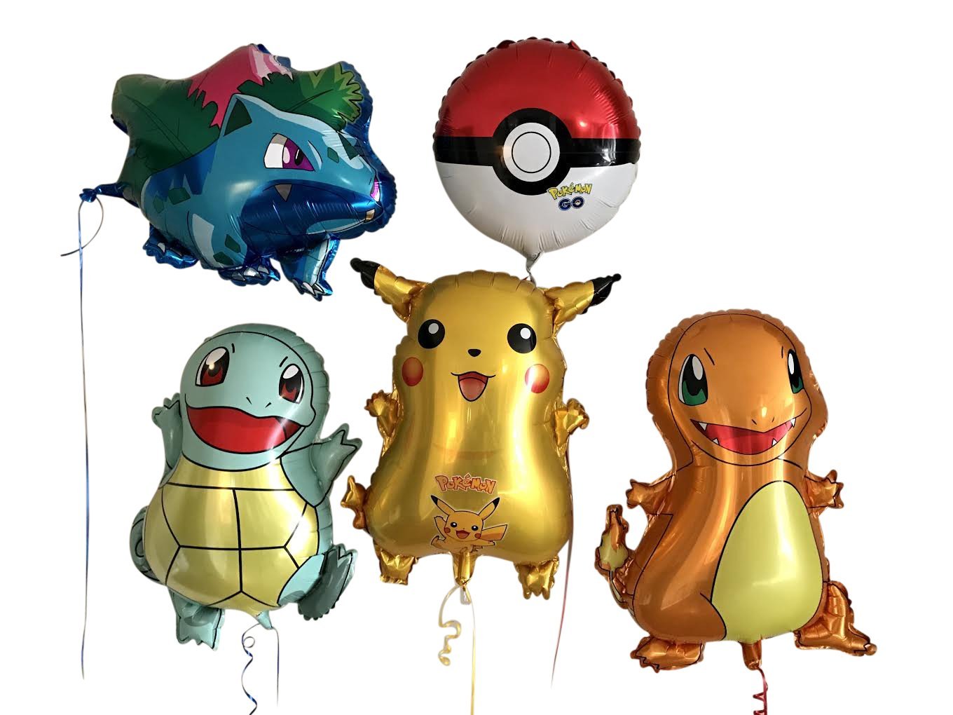 ลูกโป่งฟอล์ย Pokemon Pikachu & Friends Balloon Bouquet set 5 ชิ้น(ไม่ได้อยู่ใน original package)