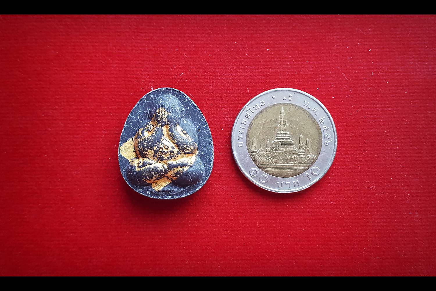 พระปิดตาบันดาลทรัพย์(มวลสาร หลวงพ่อแก้ว วัดเครือวัลย์) หลัง ตะกรุดยันต์เกาะเพรช ปี2553 #รับประกันแท้ - หลวงพ่อเณร วัดทุ่งเศรษฐี