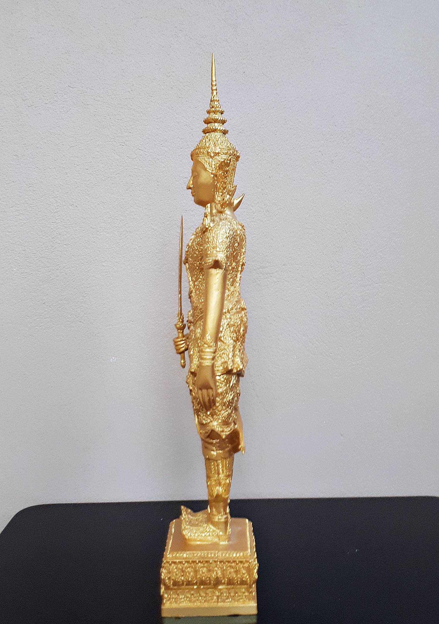 รูปหล่อ ท้าวมหาราชทั้งสี่ (ท้าวจตุโลกบาลทั้งสี่ : เวสสุวรรณ ธตรฐ วิรูปักษ์ วิรุฬหก) ท้าวมหาราชทั้ง4องค์ (เข้าพิธีปลุกเสก เรียบร้อย ที่วัดท่าซุง ปี2556) องค์ใหญ่ขนาดบูชา สูง50ซม