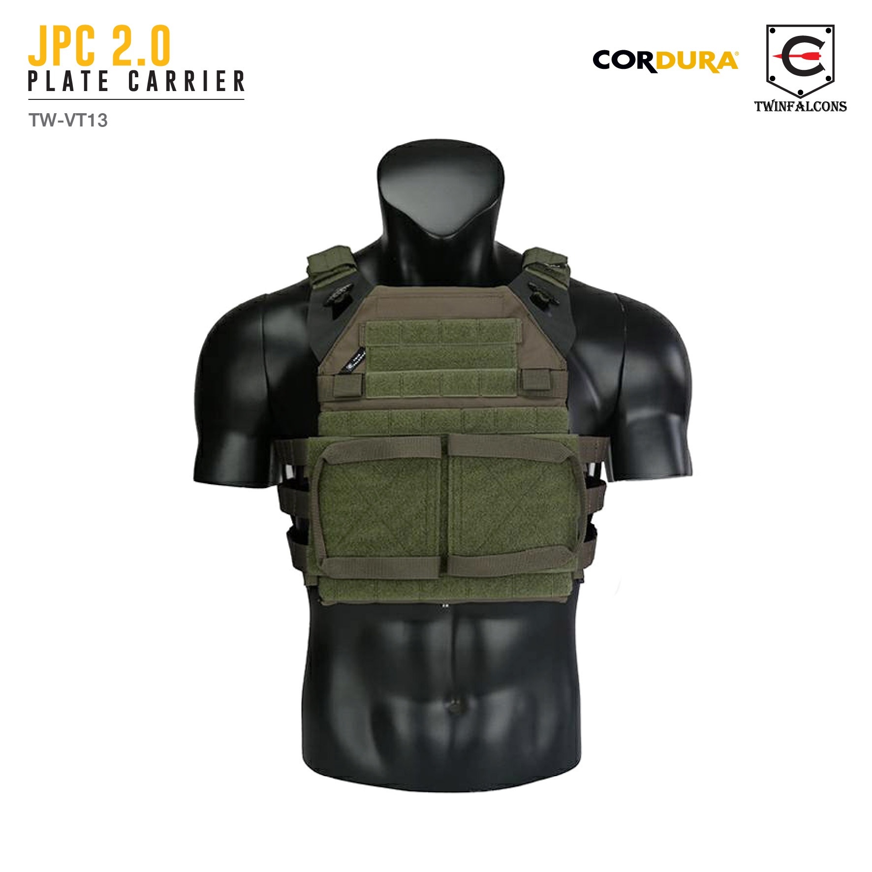 เสื้อเกราะ JPC 2.0 Plate Carrier ( Twinfalcons ) [ TW-VT13 ] (K4100)