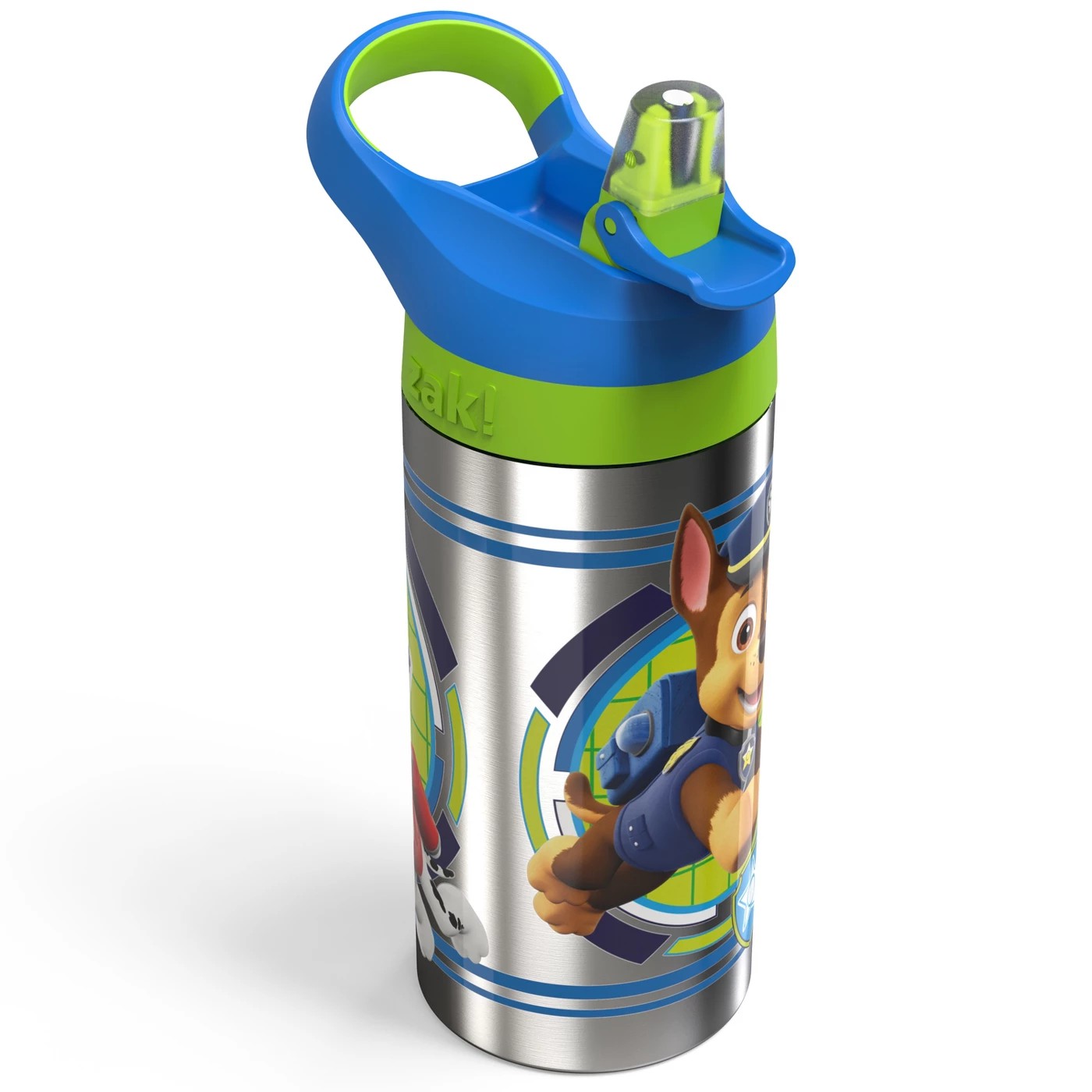 กระติกน้ำเสตนเลสสำหรับเด็ก Zak! Paw Patrol 19.5 Oz. Stainless Steel Water Bottle