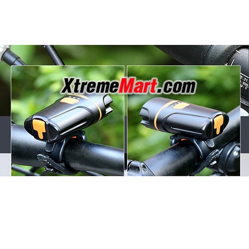 ไฟฉายติดจักรยาน USB rechargeable waterproof LED bicycle riding headlights