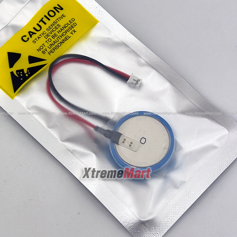 แบตกระดุมมีสาย Maxell CR2450HR 3V /FX3U-32BL/GT11-50BAT Lithium battery with plug (ก้อนละ)