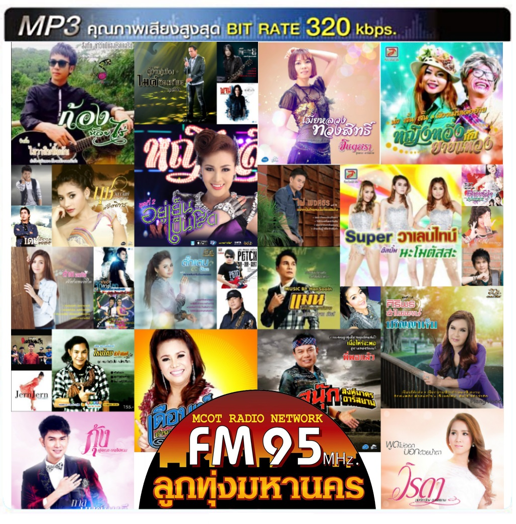 50 เพลงฮิตติดอันดับ ลูกทุ่งมหานคร (คุณภาพเสียง 320 kbps) [ 1 CD ]