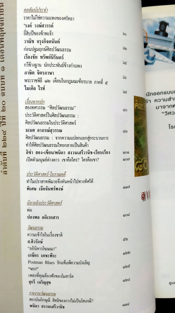 ศิลปวัฒนธรรม ปีที่ 20 ฉบับที่ 1