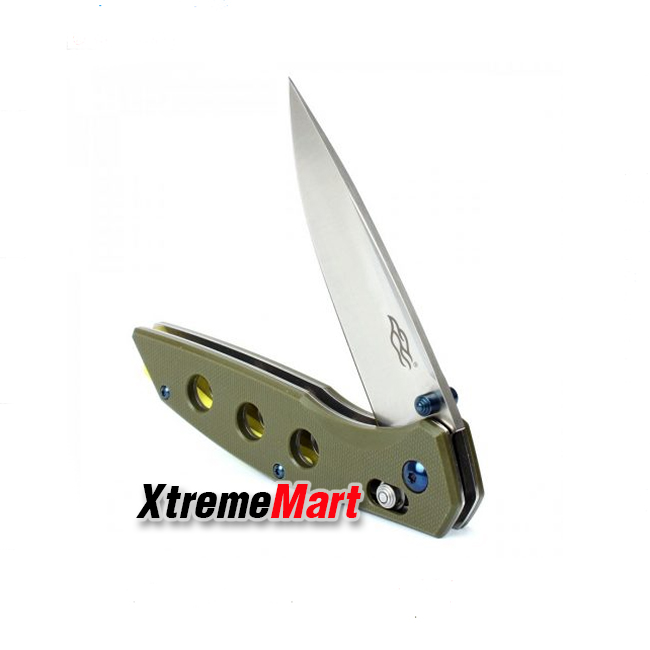 มีดพับ Ganzo FB7621-GR Stainless steel Folding Knives (ด้ามสีเขียว)