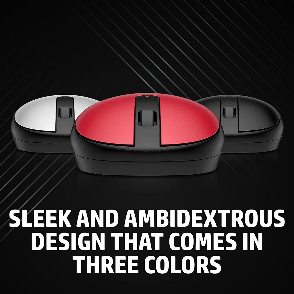เม้าส์ HP 240 BLUETOOTH RED / BLACK / SILVER 1600 DPI MOUSE