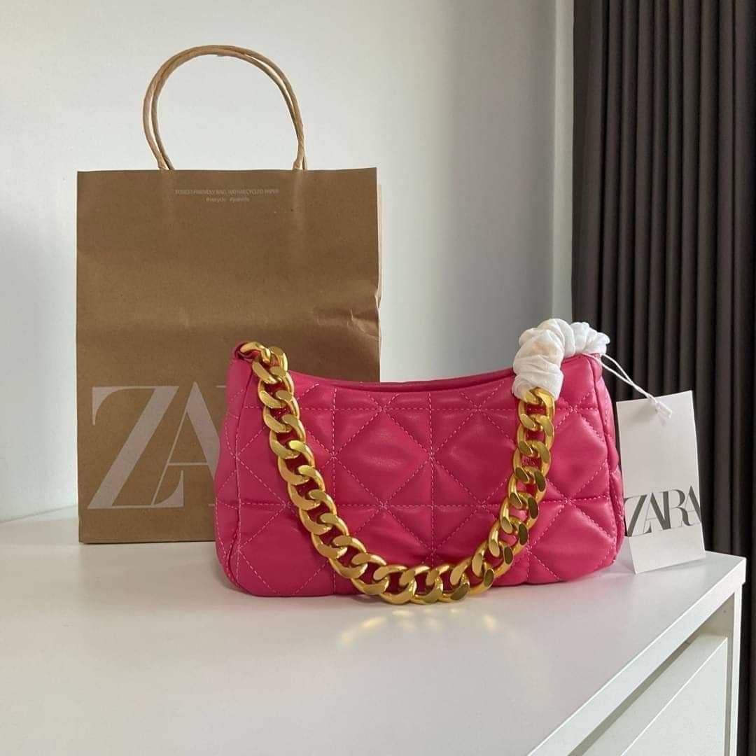 ZARA SHOULDER BAG (แอดไลน์ก่อนสั่งซื้อ)