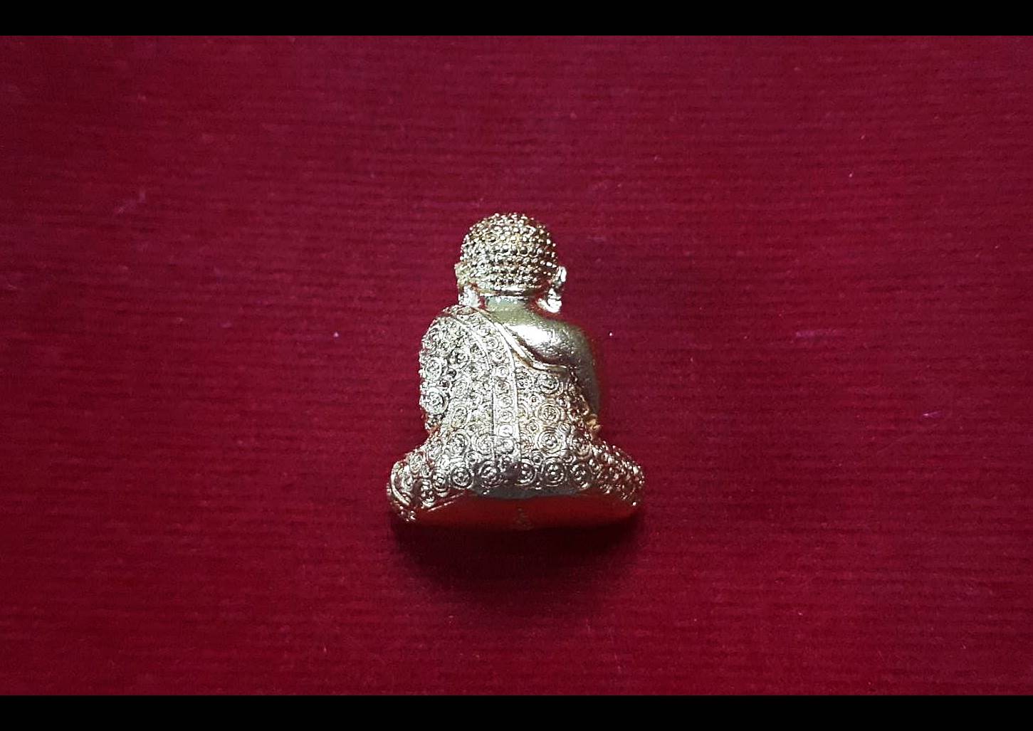 หลวงปู่พระสังกัจจายน์ จีวรลายดอกพิกุล(เข้าพิธีพลิกชีวิต) ปี2563