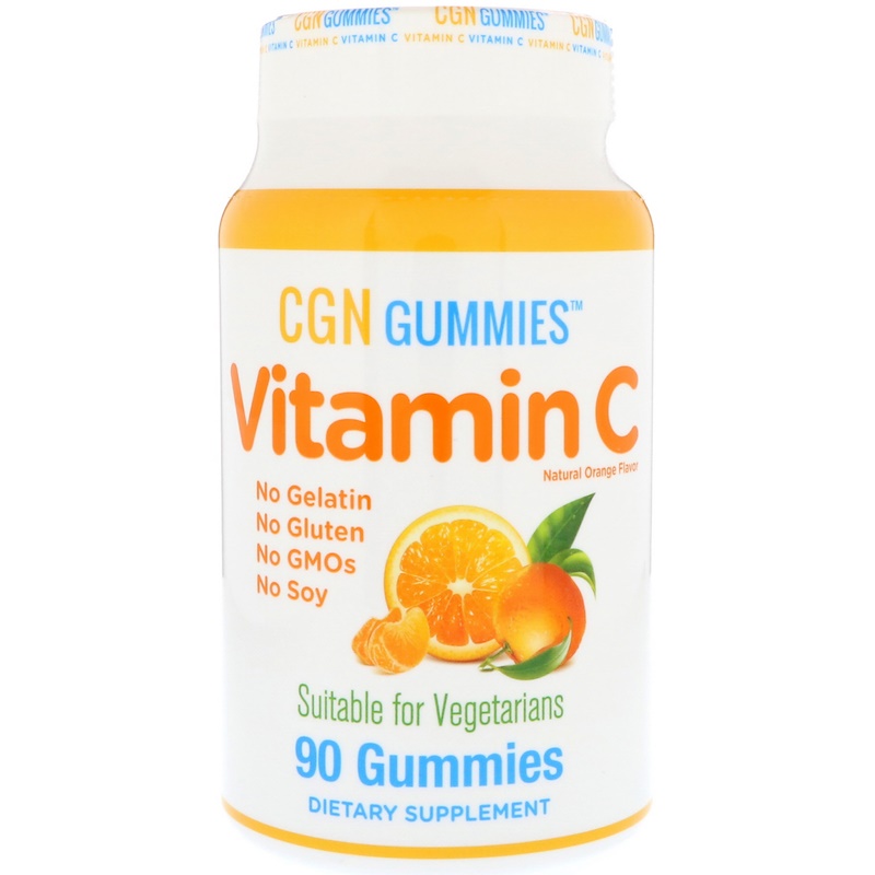 วิตามิน C ชนิดกัมมี่สำหรับเด็กและผู้ใหญ่ California GOLD Nutrition Vitamin C Gummies