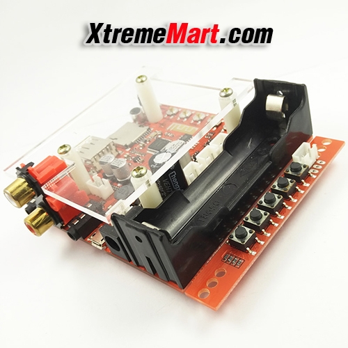 รางแบตเตอรี่แบบขาลง PCB สำหรับแบตเตอรี่ 18650 Battery Case Holder CB-18650-PC2 (ชิ้นละ)