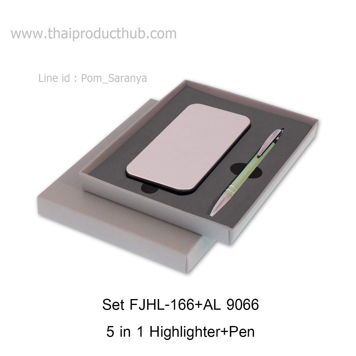 กิ๊ฟเซ็ทปากกาไฮไลท์ รูป iPhone พร้อมปากกา-0491