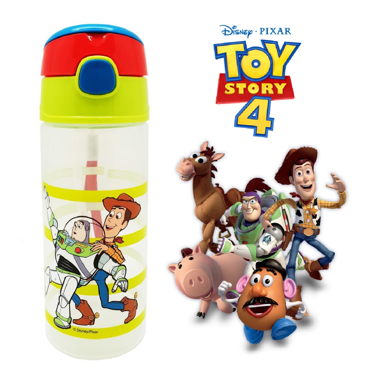 กระติกน้ำแบบหลอดดื่ม DNC Polar Gear Toy Story 4 Water Tracker Bottle