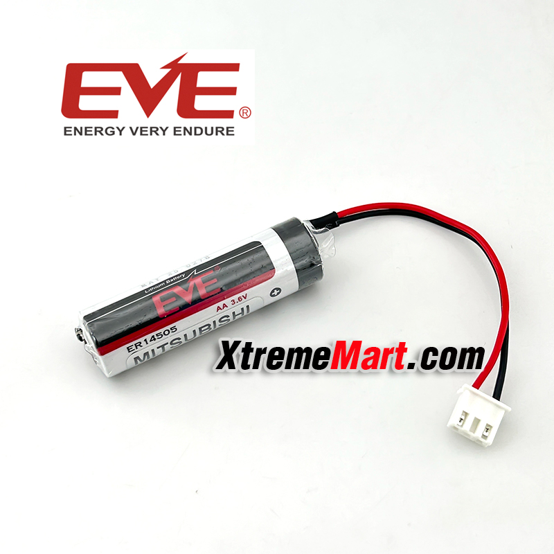 แบตเตอรี่ MISUBISHI F2-40BL EVE ER14505 for MAXELL ER6C Lithium 3.6 V Battery (ชิ้นละ)