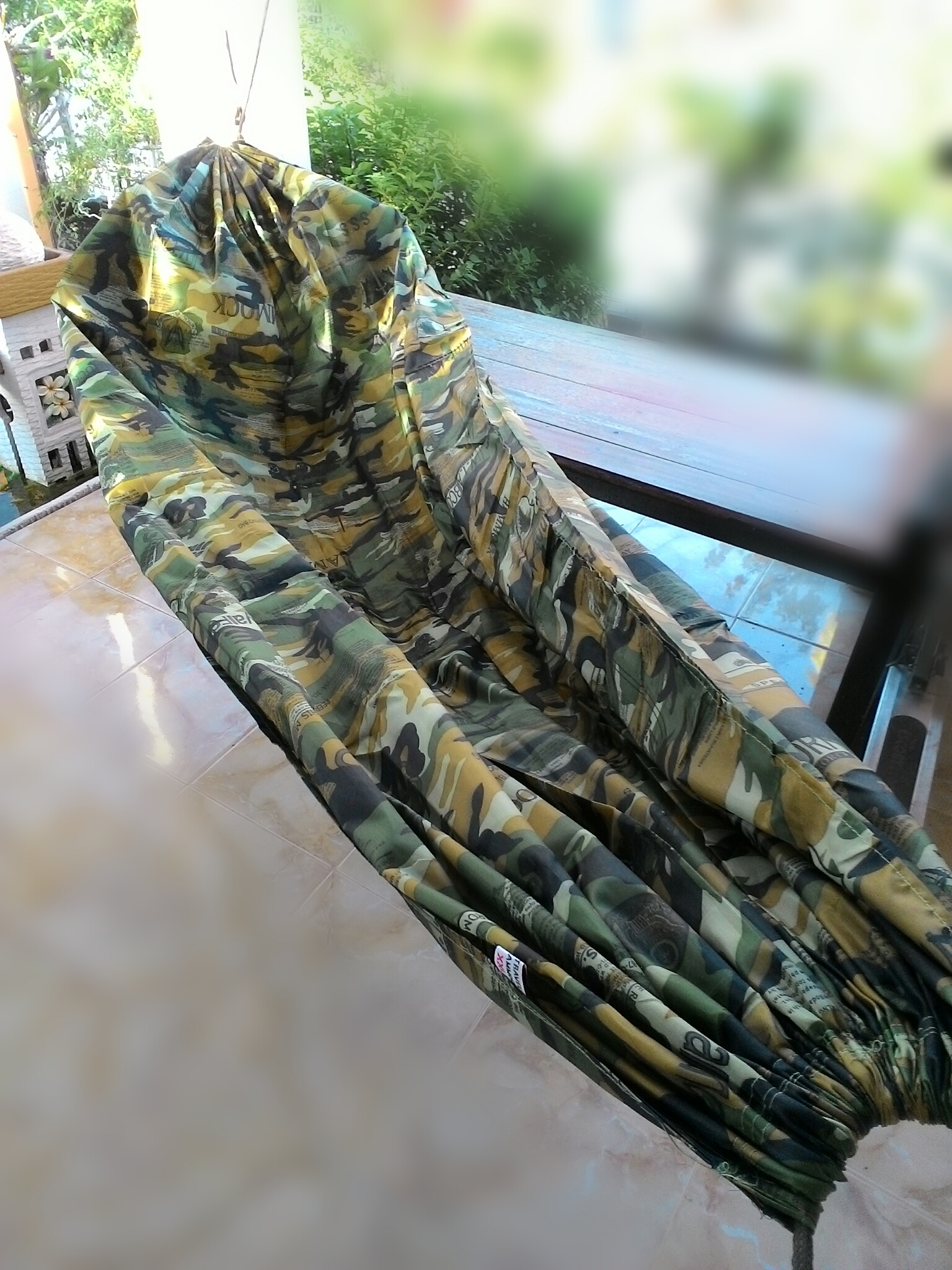 เปลสนามลายพราง