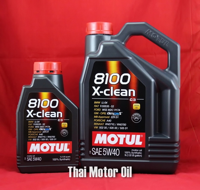 Motul 8100 X-clean C3 5W-40