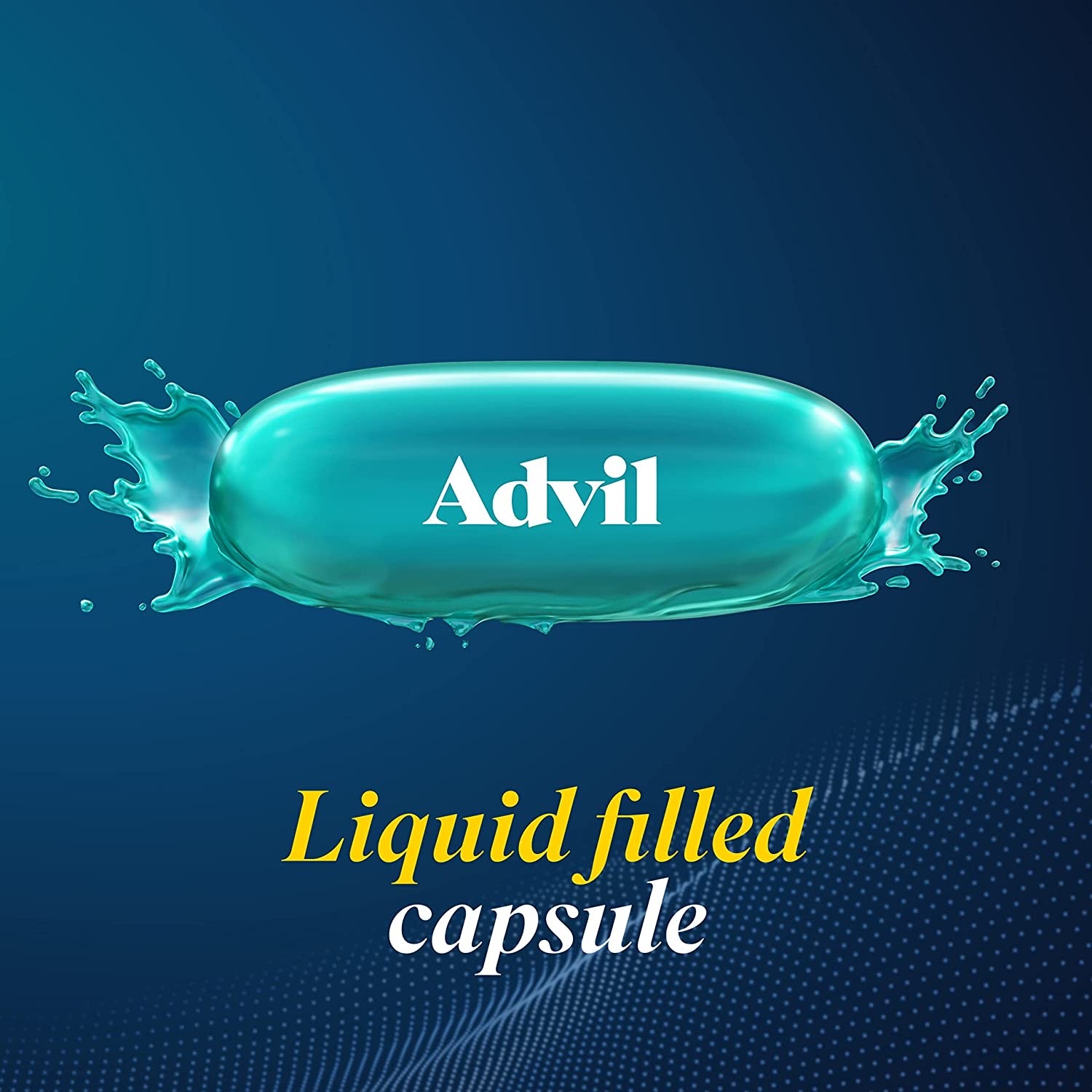 ยาบรรเทาอาการปวดและลดไข้ Advil Liqui-Gels (120 Capsules)