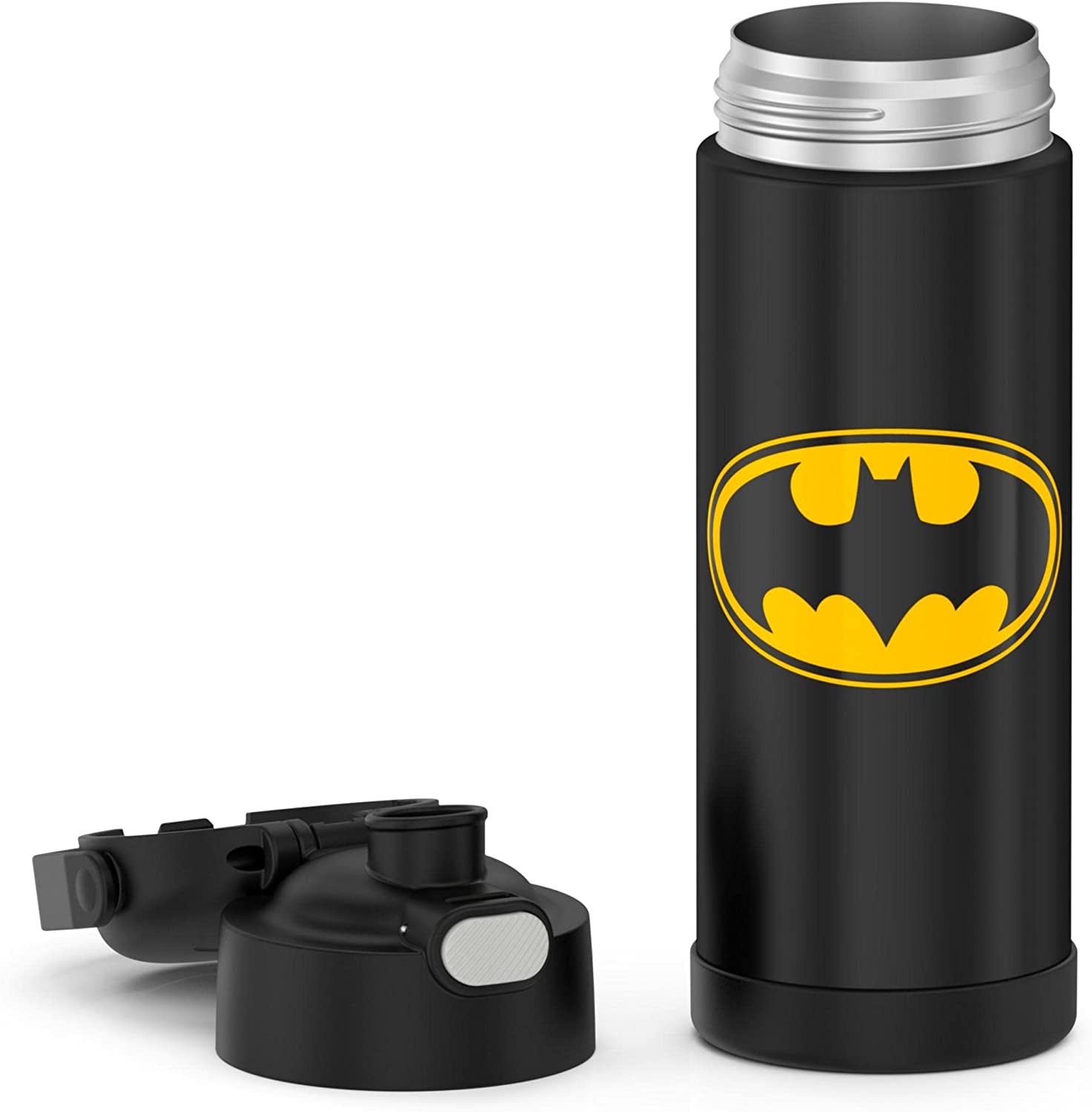 กระติกน้ำสเตนเลสรักษาอุณหภูมิ Thermos Batman FUNtainer Vacuum Insulated Stainless Steel Bottle 16OZ with Bali Handle