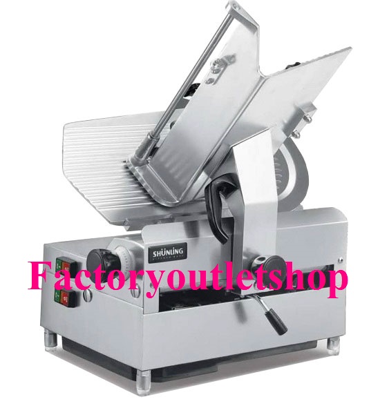 เครื่องสไลด์เนื้อแบบออโต้ 12 นิ้ว Automatic Meat Slicer Machine 10 inch