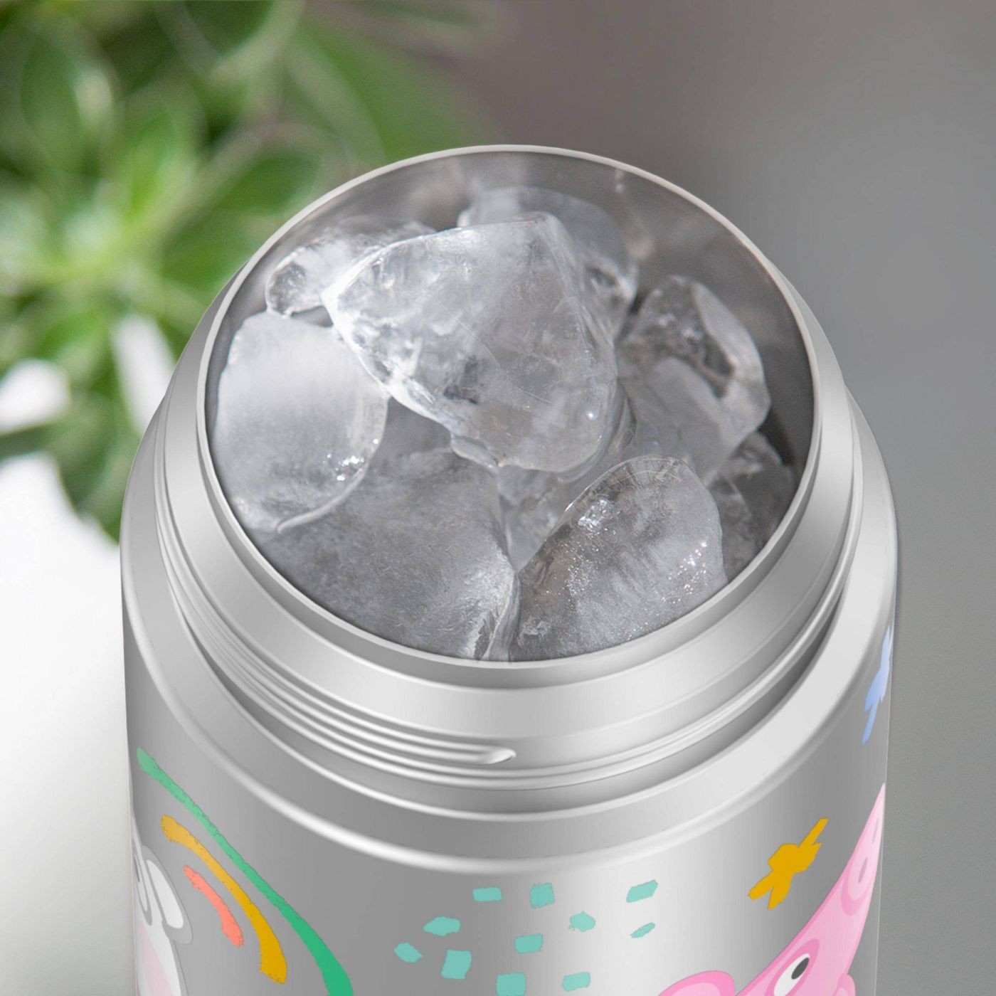 กระติกน้ำสเตนเลสรักษาอุณหภูมิ Thermos Avengers FUNtainer Vacuum Insulated Stainless Steel Bottle 12OZ with Bali Handle