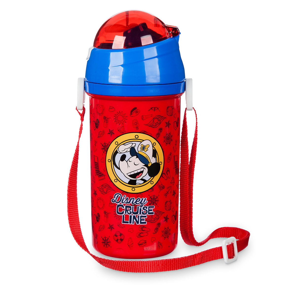 กระติกน้ำแบบหลอดดื่มพร้อมสายสะพาย Disney Canteen for Kids (Mickey Mouse and Friends Disney Cruise Line)