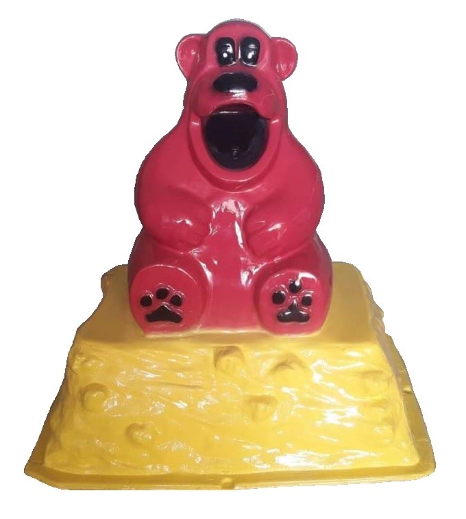 ตุ๊กตาพ่นน้ำหมีโคอาล่าไฟเบอร์กลาส colar fiberglass resin