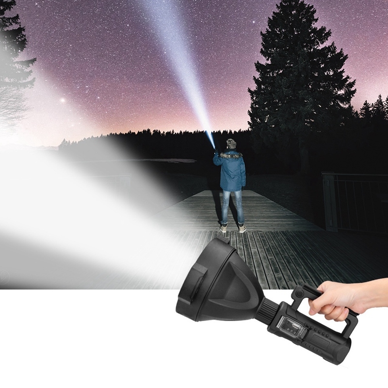 P50 Super Glare Flashlight Hand-Held Strong Light Flashlight, Outdoor Lighting, High Power USB Charging with Tripod