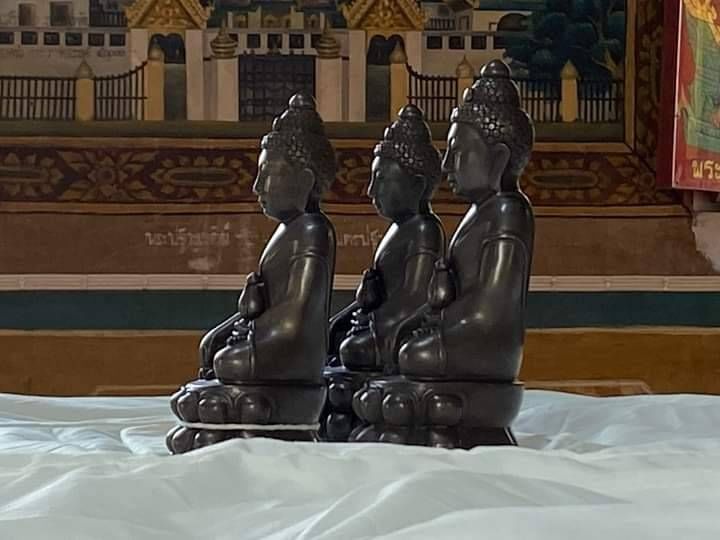 พระกริ่ง โสนันโท (ปลุกเสกที่วัดของหลวงปู่ปาน วัดบางนมโค) (ขนาดตั้งบูชา สูง11นิ้ว กว้าง6นิ้ว ลึก4.5นิ้ว) เนื้อทองเหลือง ปี2565 (จัดสร้าง108องค์) #รับประกันแท้ - ปลุกเสกโดย หลวงตาชลอ วิมโล (ศิษย์หลวงพ่อฤาษี วัดท่าซูง)