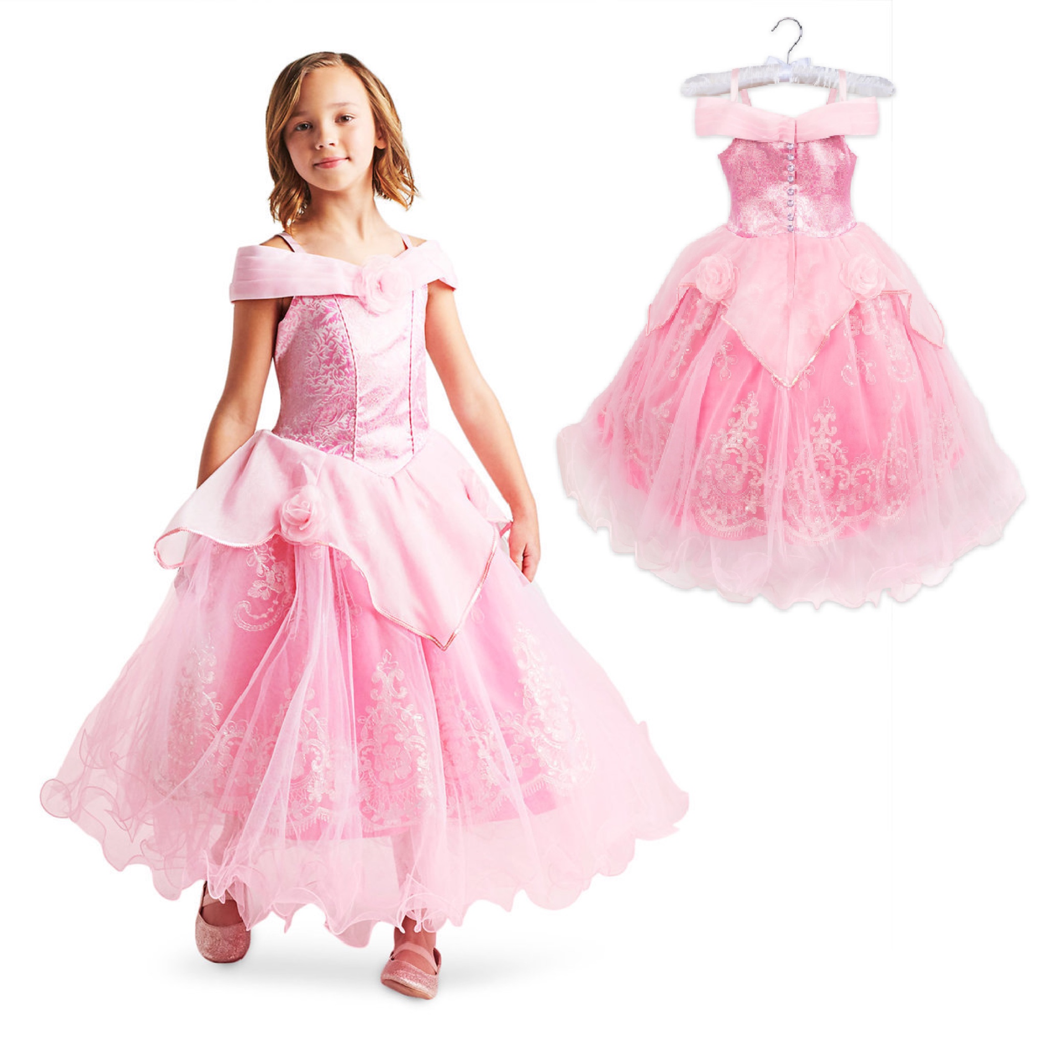 ชุดคอสตูมรุ่นซิกเนเจอร์สุดหรูสำหรับเด็ก Disney Signature Costume for Kids (Aurora)