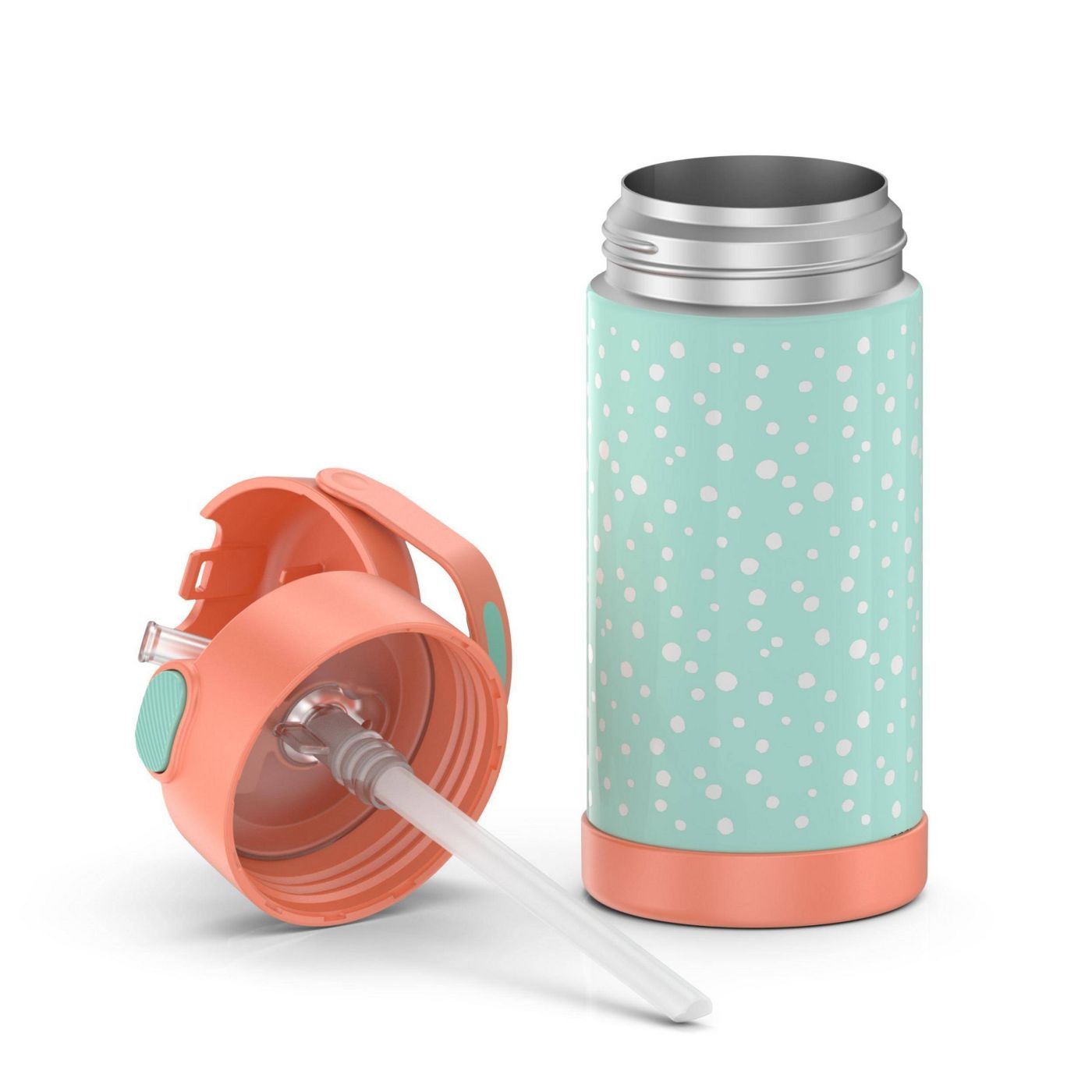 กระติกน้ำสเตนเลสรักษาอุณหภูมิ Thermos Pastel Delight FUNtainer Vacuum Insulated Stainless Steel Bottle 12OZ with Bali Handle