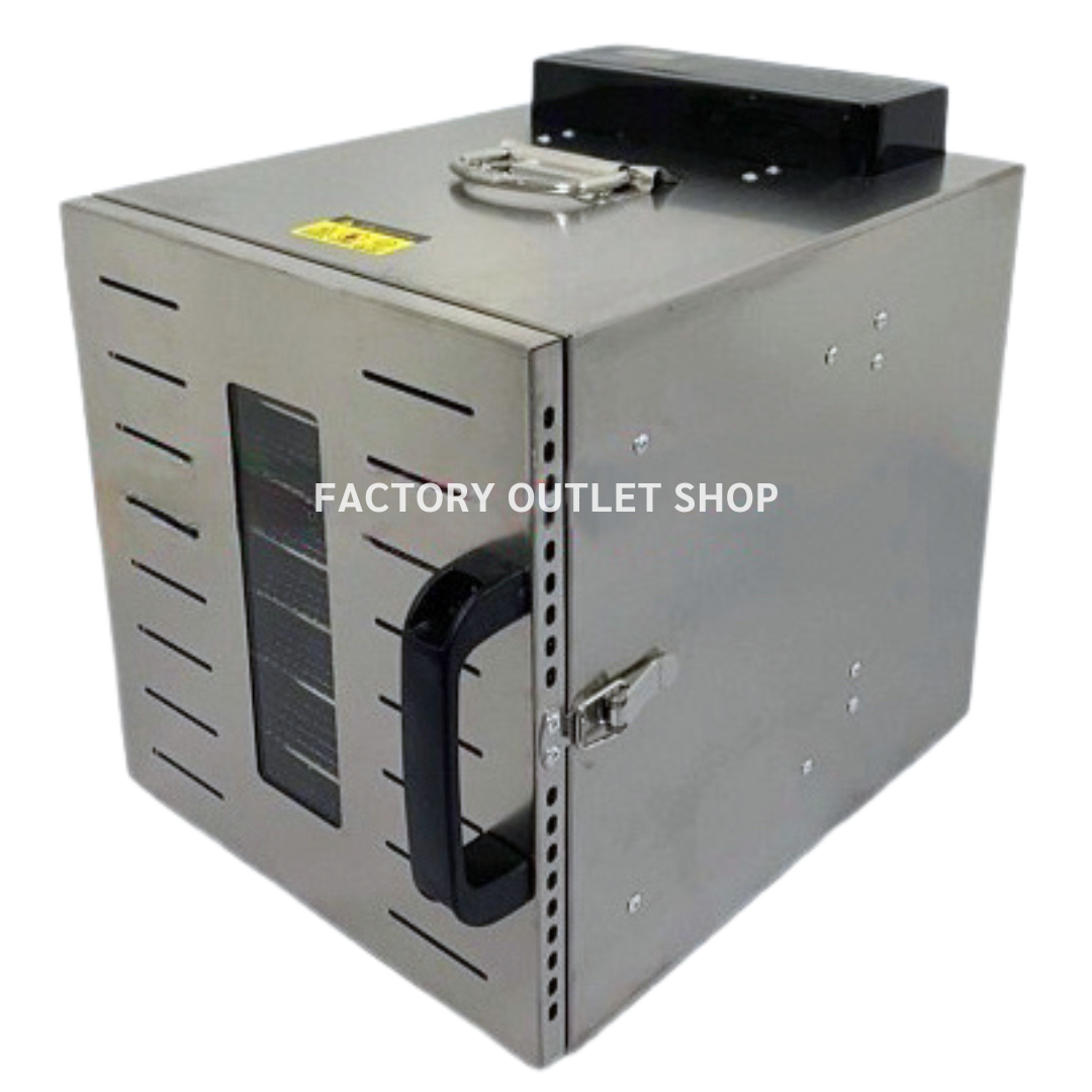 ตู้อบแห้ง 8 ชั้น อบผลไม้แห้ง อบสมุนไพร อบเนื้อแห้ง ตู้อบลมร้อน Food Dryer 8 Trays