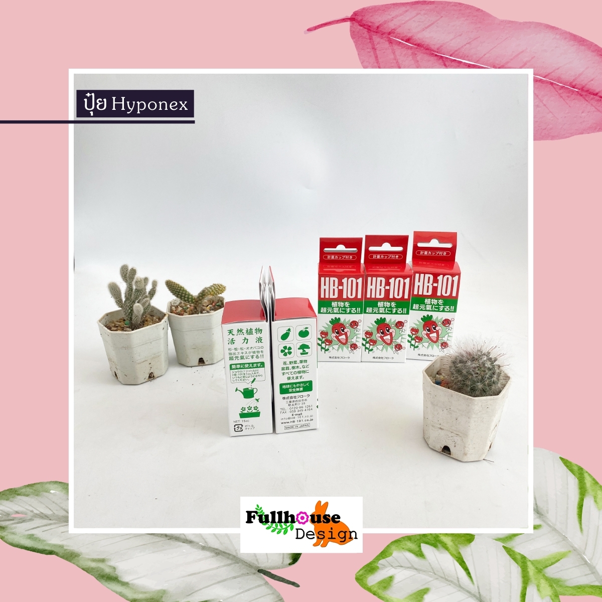 ปุ๋ยน้ำHB-101 อาหารเสริมพืช 15CC. วิตมินพืช สารสกัดชีวภาพ สูตรลับจากธรรมชาติ นำเข้าจากประเทศญี่ปุ่นของแท้ 100%